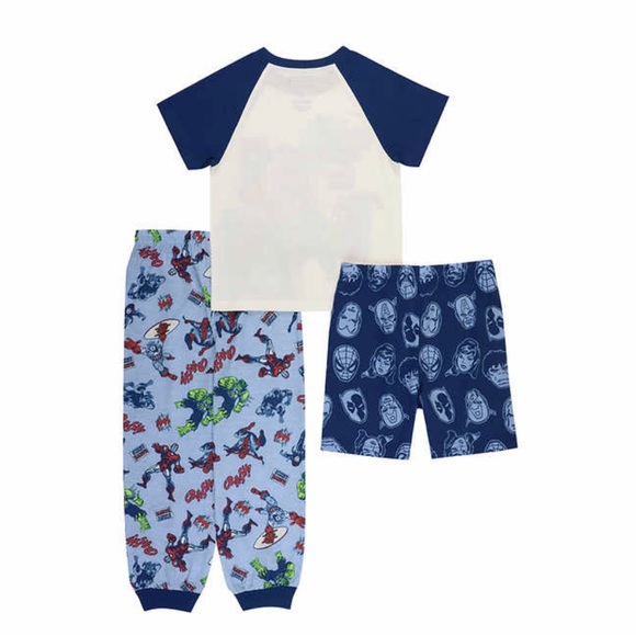 Character Kids' 3-piece Polyester Pajama Set

Marvel Avengers-Blue

Size 
5
6 - Picture 2 of 8